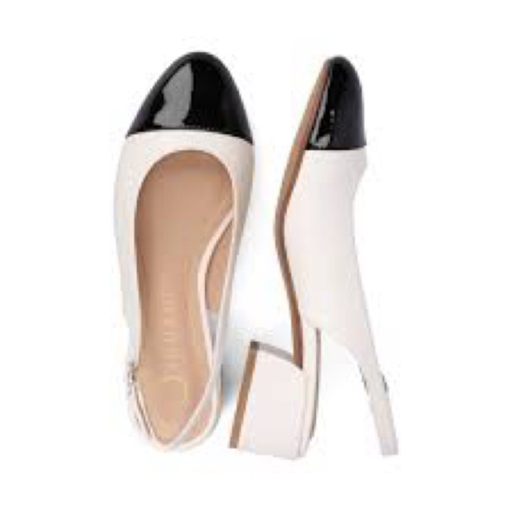 NIB Journee Womens Sammie Sling Back Cap Toe Block Heel Pumps SZ 11
